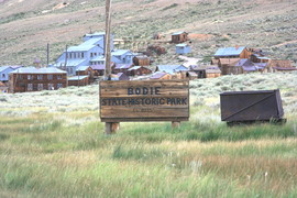 [Bodie State Park Entrance]