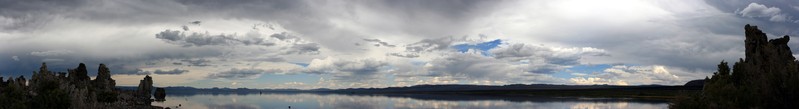 [Neat Cloud Formations Over Mono Lake]