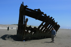 Peter Iredale and Dad