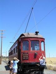 Changing Trolley Poles at the End of the Line