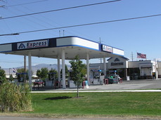 [Albertson's Gas. They are Idaho-based.]