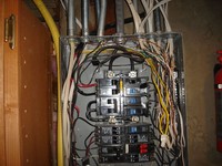 [Repair Main Electrical Panel: Wiring and Open Grounds]