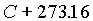 C+273.16