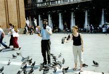 [Woodley and Jaci's Pidgeons in Piazza San Marco]