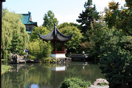 Pagoda Near the Pond