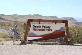 [Entering Death Valley Nat'l Park]