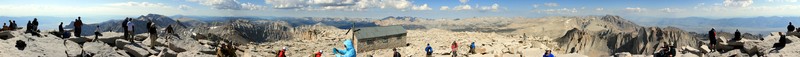 [Whirlaround From the Top of Mt. Whitney, 14494 Feet]