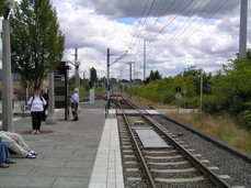 [The 185th Ave. MAX Station]