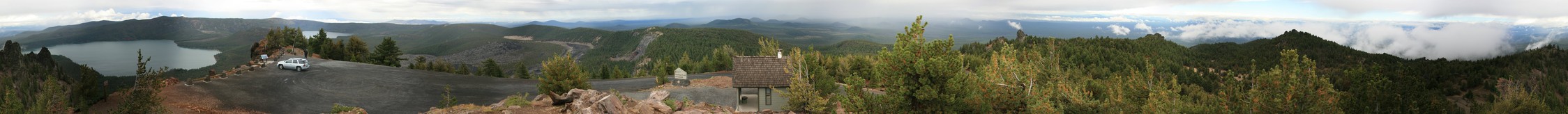 [360-degree Panorama from Paulina Peak Summit]