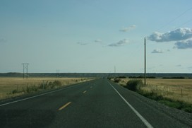 [Road Goes Over the Plateau]