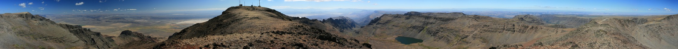 [360 Degrees from the Steens Mountain Summit]