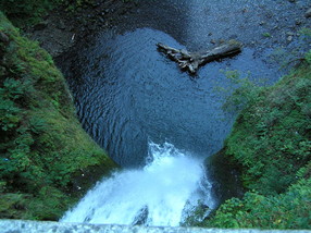 [The Lower Falls, from Above]