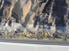 [Blurry Picture of Layered Rock]