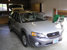 [Shiny New Subaru Outback Rental]