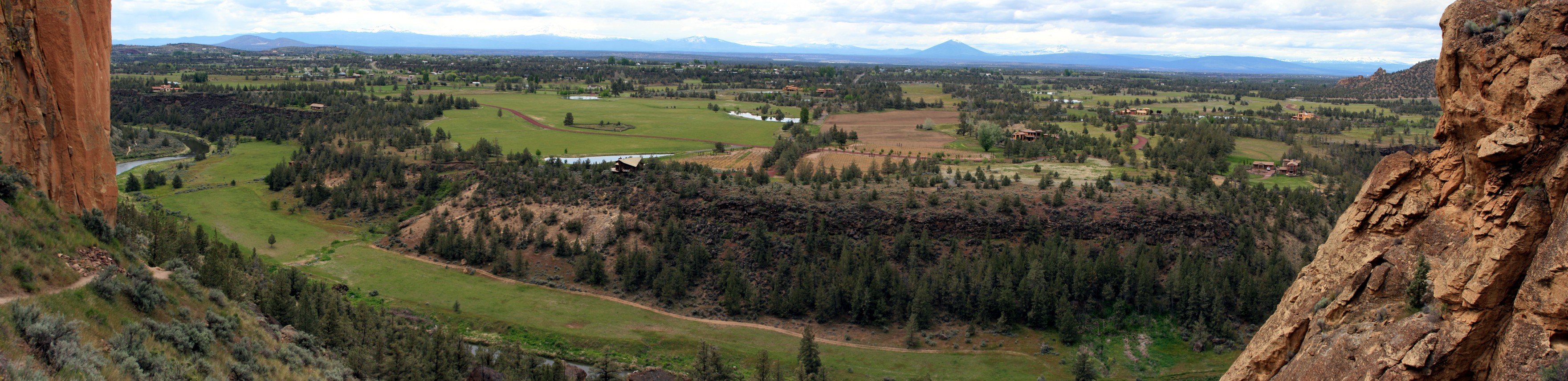 [Terrebonne, OR and Mt. Hood in Distance]