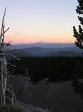 [Mt. Jefferson at Red Sunset]