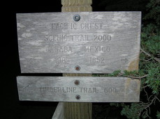 [Timberline/PCT Marker]